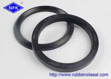 NFK Premium V-Packing 80x100 Reinforced High Pressure Hydraulic Seal Kit Wear-Resistant NBR FKM V-Type Oil Seal