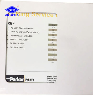 American Parker(original) Spot Wholesale Nitrile Rubber O Ring Box Set Small O-ring Box Kit for Mechanical Hydraulic Systems