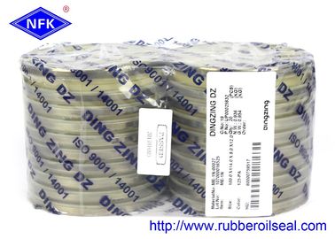 DINGZING ゴムダストシール ME-1N 100×114×8 TPU/8L95+SPCC ベージュ95A 重用ダストシール