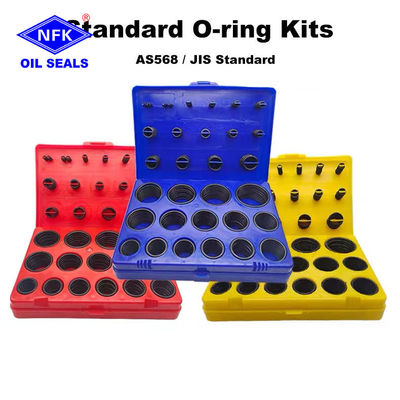 AS 568 Standard Series 506 Pieces Green Color Box O-Ring  Control Valve Seal Kit O Ring Kit Repair Kit