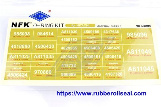 447 PCS P/G Rubber O Ring Kit High Pressure Resistant